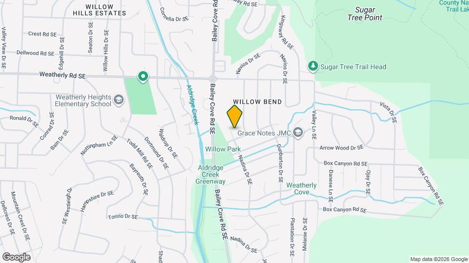 10025 Nadina Dr SE Map and Location Details