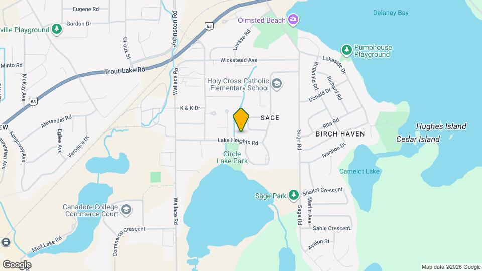 301 Lake Heights Rd Map and Location Details