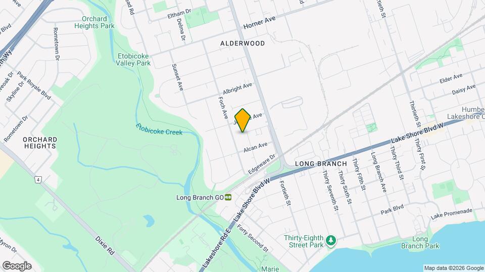 40 Lloyd George Ave Map and Location Details