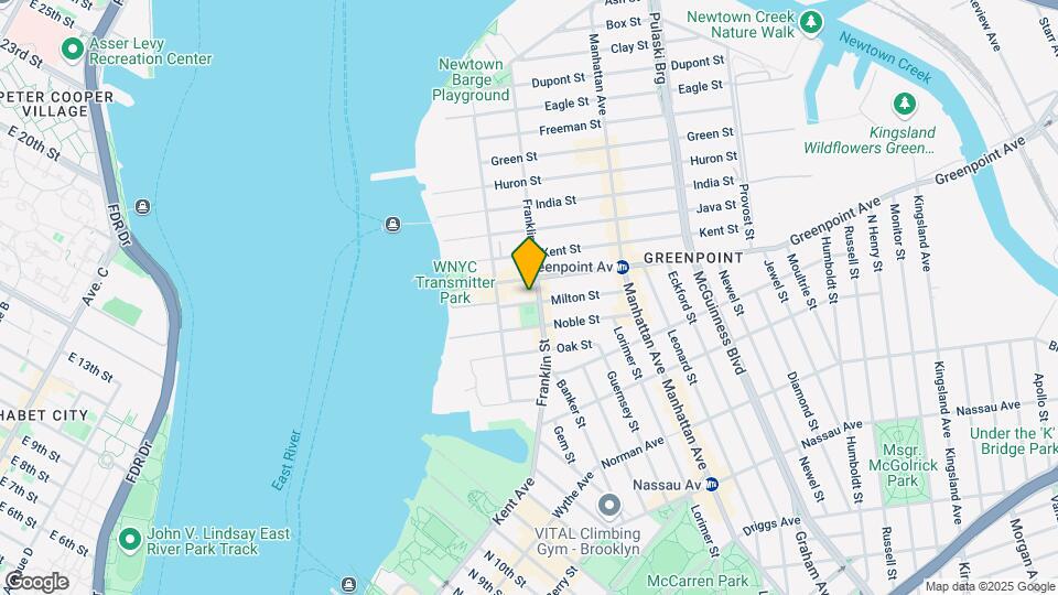 74 Milton St Mapa y Detalles de la Ubicación