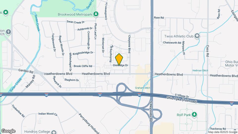 5427-5433 Glenridge Dr Map and Location Details