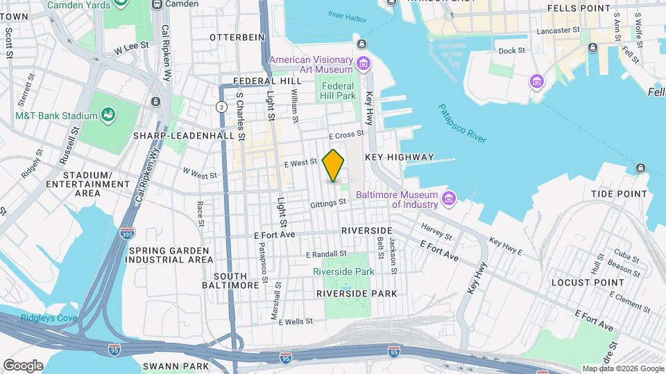 1266 Riverside Ave, Unit A Map and Location Details