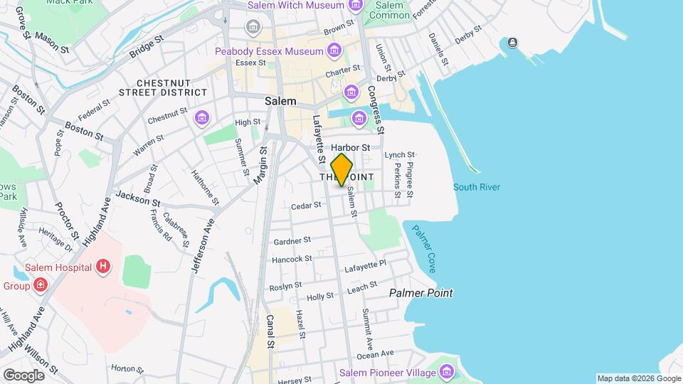 13 Palmer St Map and Location Details