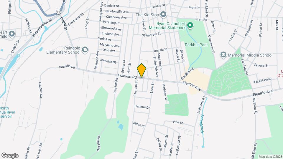 306 Franklin Rd Map and Location Details