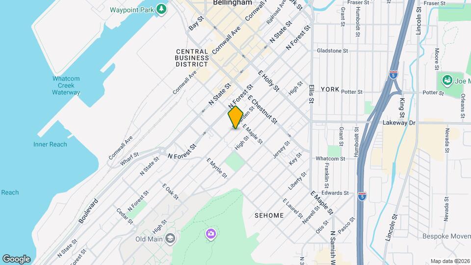 1016 N Garden St Mapa y Detalles de la Ubicación