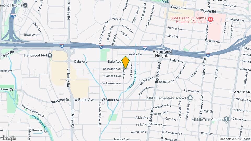 1420 Bredell Ave Map and Location Details