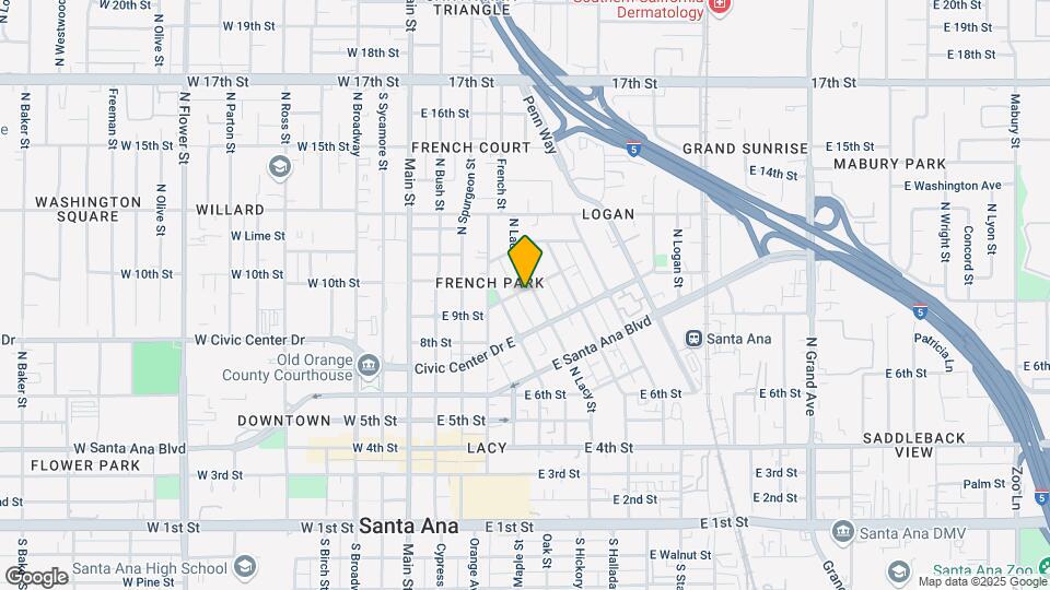 412-416 Vance St Mapa y Detalles de la Ubicación