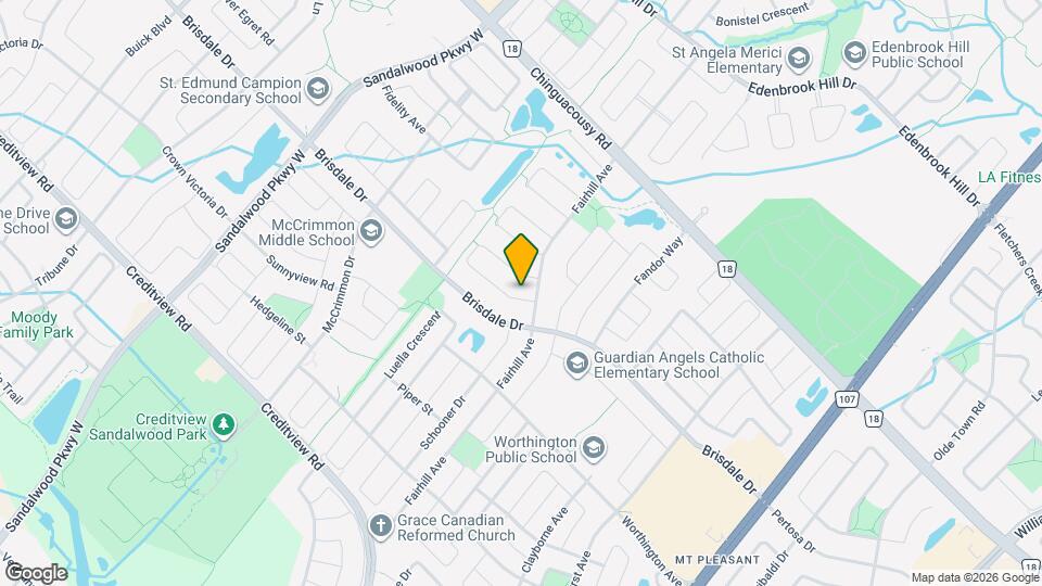 69 Fallstar Crescent Map and Location Details