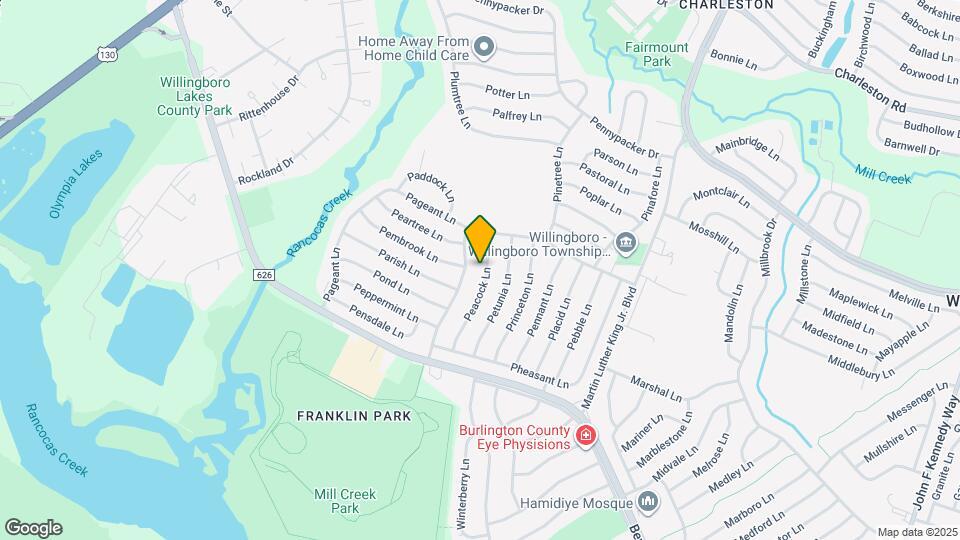 51 Peacock Ln Map and Location Details