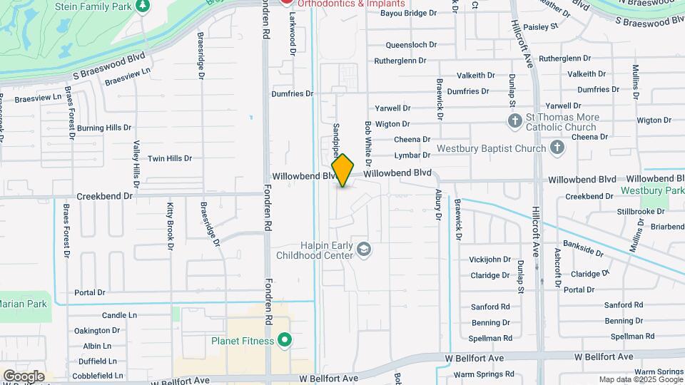 10627 Sandpiper Dr Map and Location Details