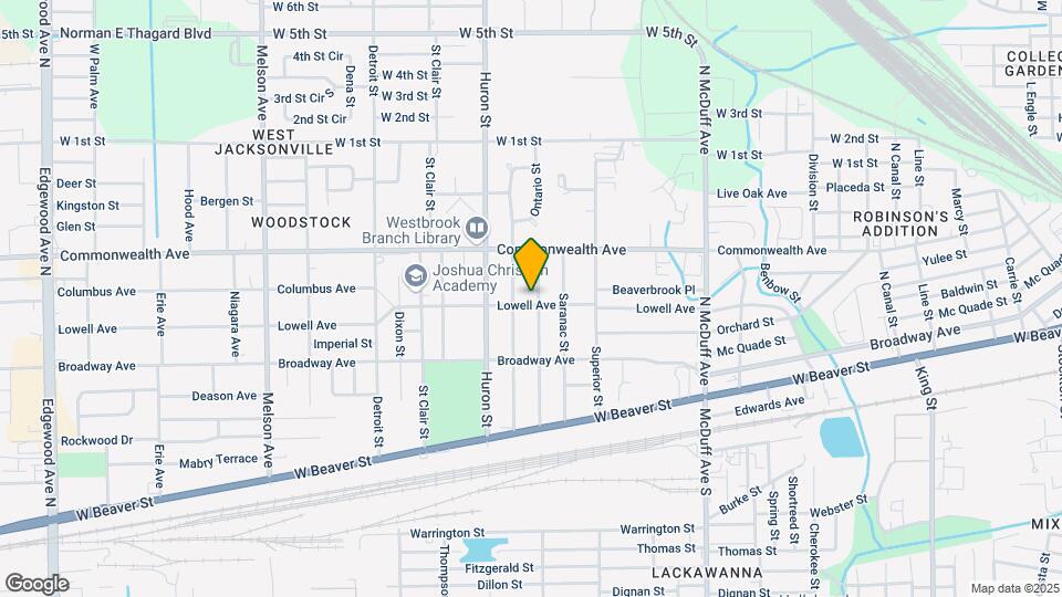 2701 Lowell Ave Map and Location Details