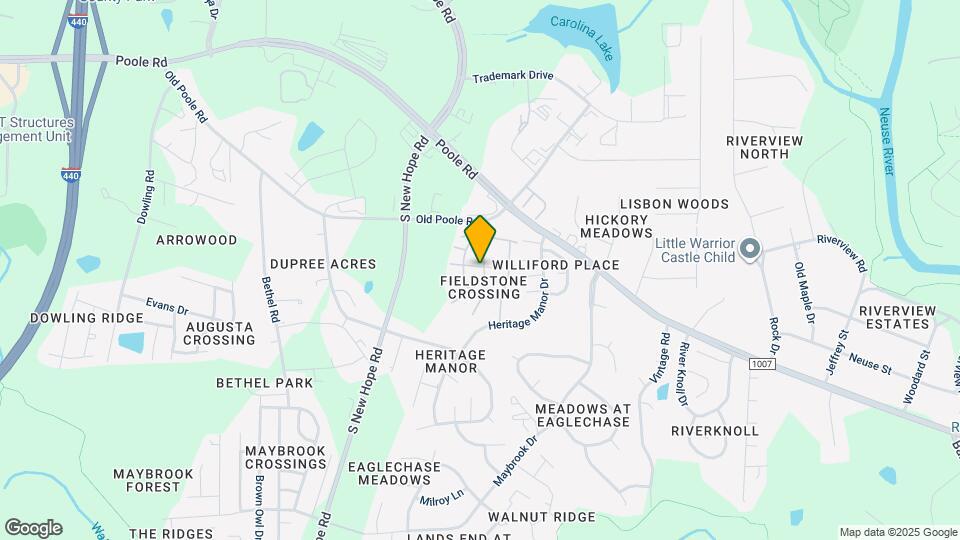 1310 Canyon Rock Court Map and Location Details