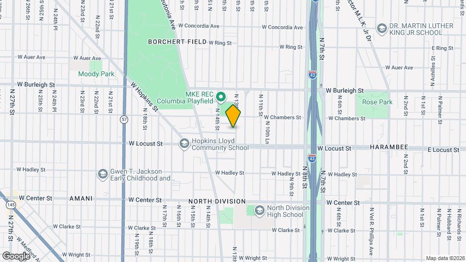 2939 N 13th St Mapa y Detalles de la Ubicación