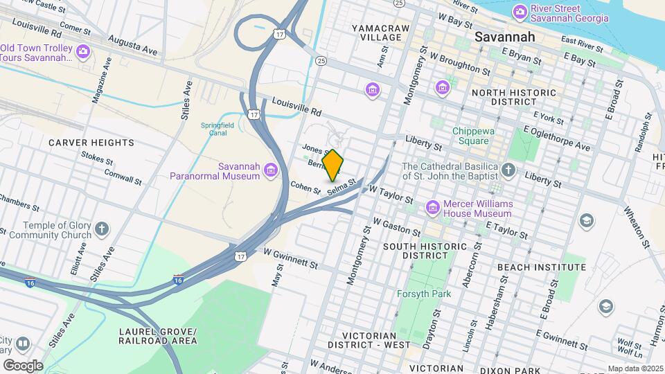 540 Selma St Map and Location Details