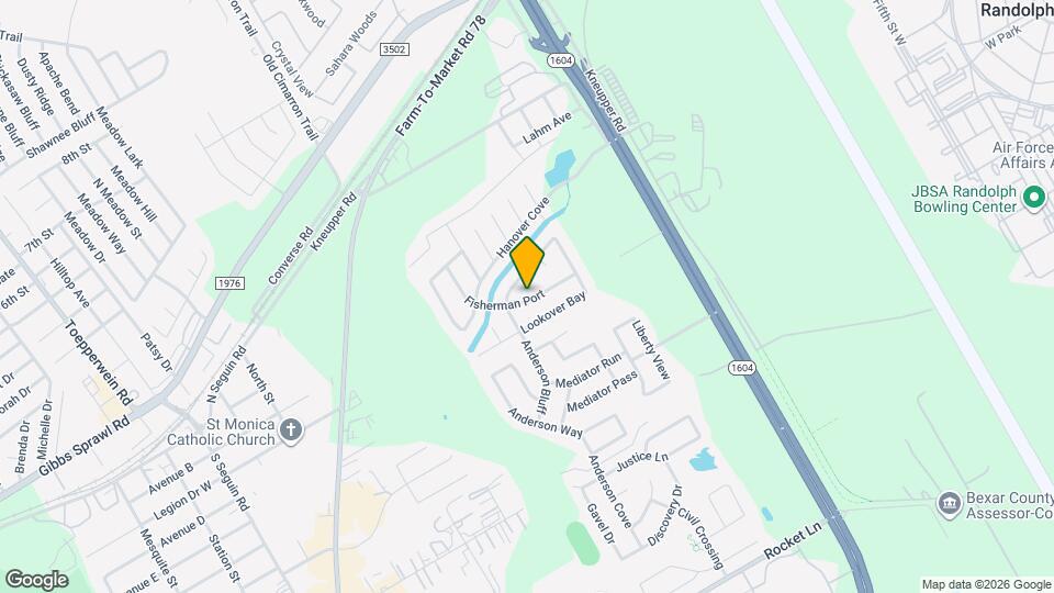 9358 Fisherman Port Map and Location Details