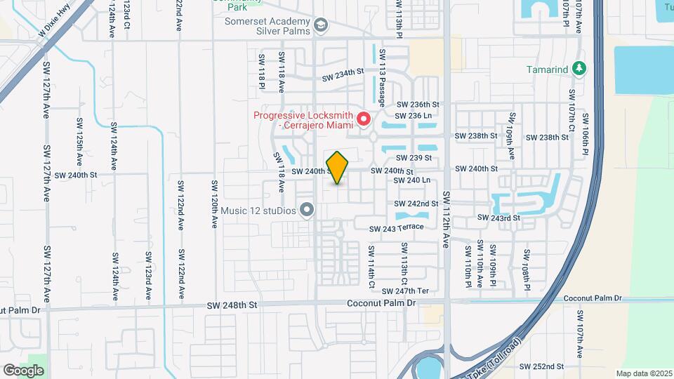 11962 SW 241st St Map and Location Details