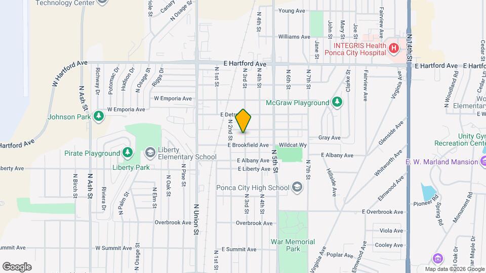 1310 N 3rd St Map and Location Details