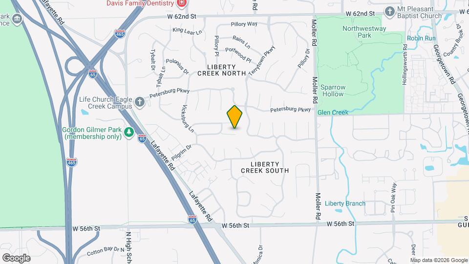 5722 Brobeck Ct Map and Location Details