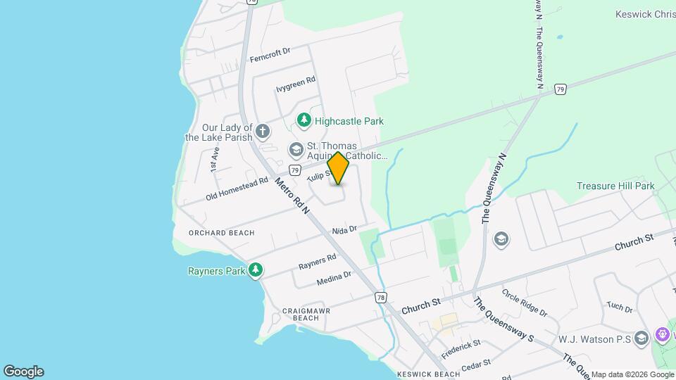 16 Litner Crescent Map and Location Details