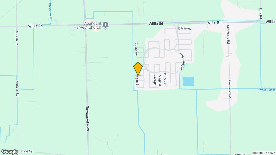 647 Oregon St Map and Location Details