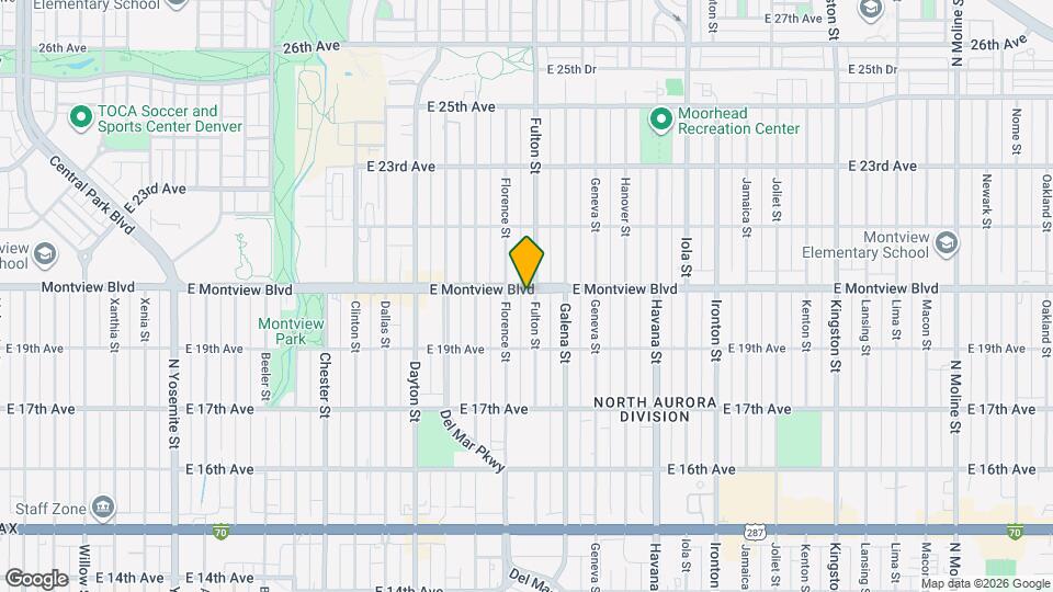 1997 Fulton St Mapa y Detalles de la Ubicación