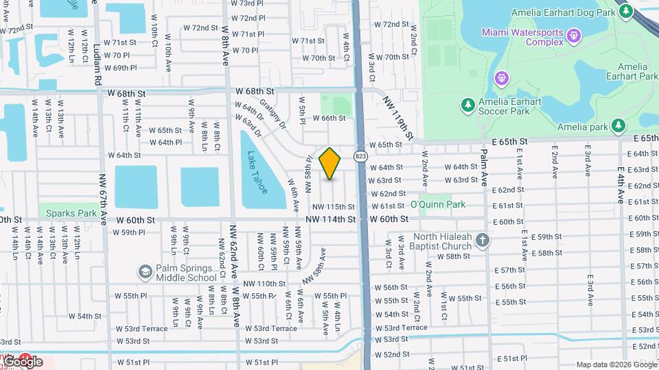 11602 NW 58th Ave Map and Location Details