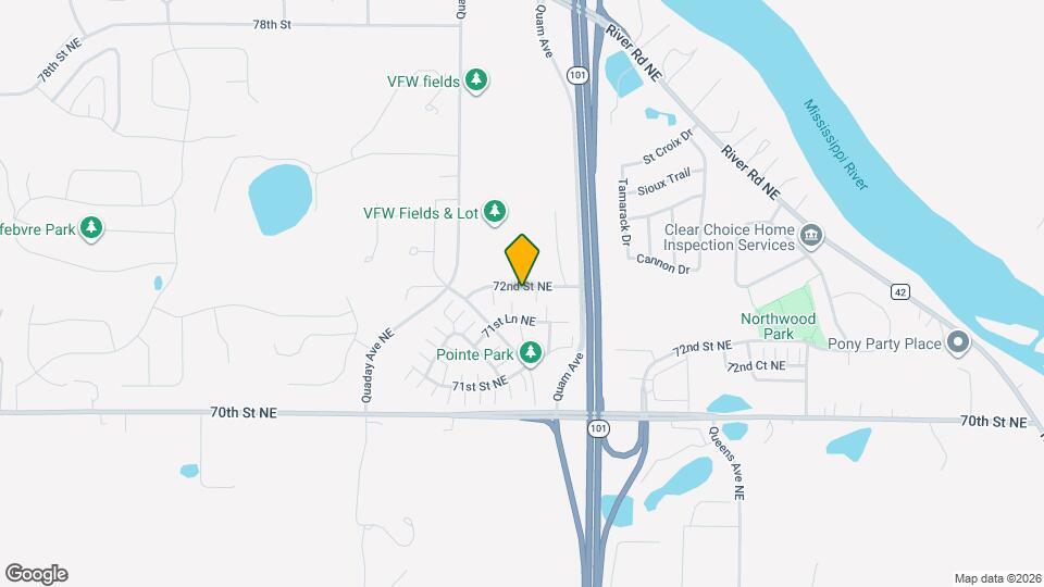 16125 72nd St NE Map and Location Details