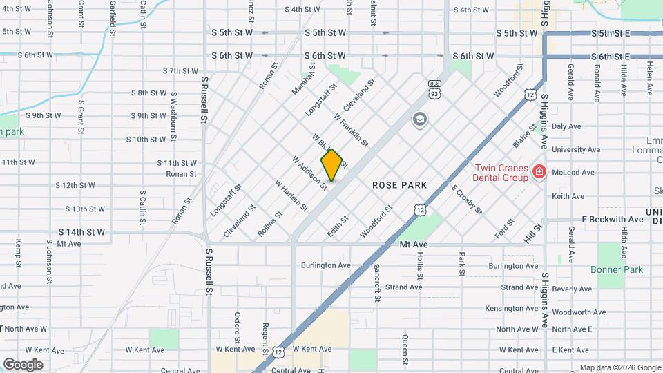 837 Stephens Ave Map and Location Details