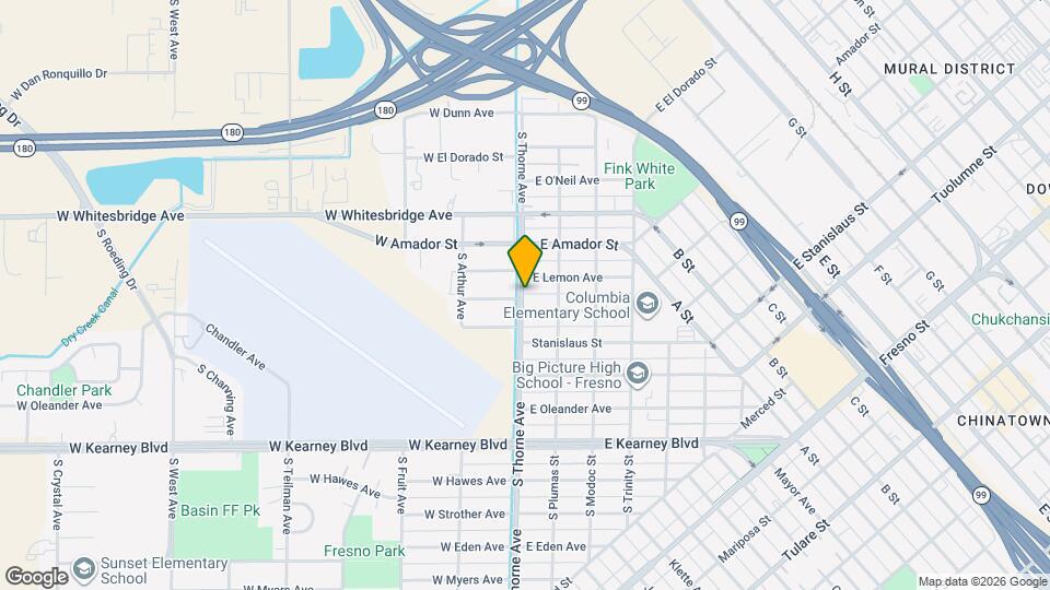 929 S Thorne Ave Map and Location Details