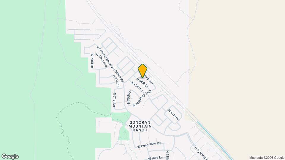 29683 N 69th Dr Map and Location Details