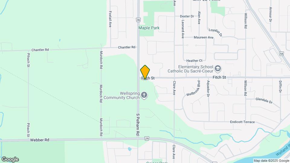 565 Fitch St Map and Location Details