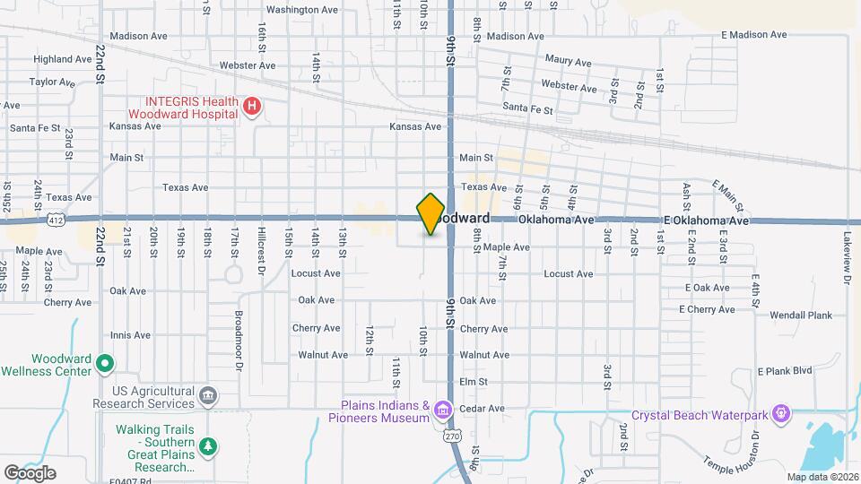 922 Maple Ave Map and Location Details