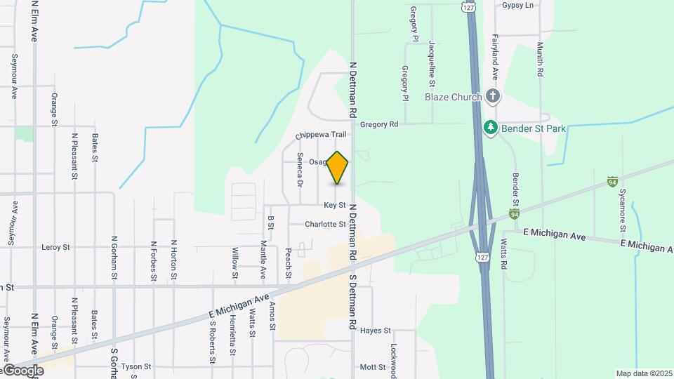 323 Cherokee Ln Map and Location Details