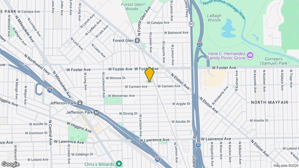 5026 W Carmen Ave, Unit 2 Mapa y Detalles de la Ubicación