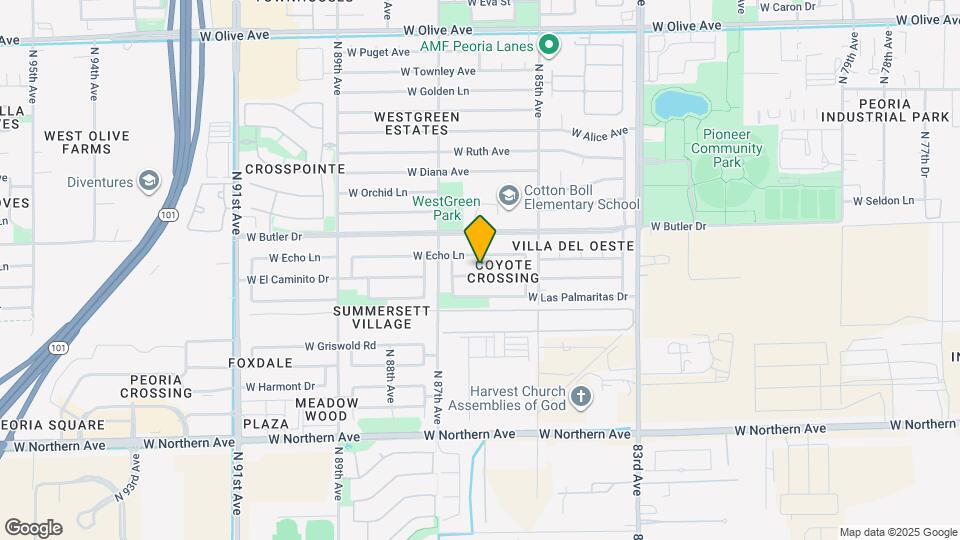 8610 W El Caminito Dr Map and Location Details