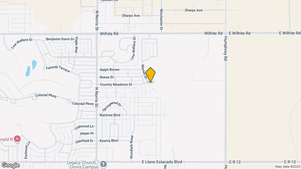 3929 Mariah Dr Map and Location Details