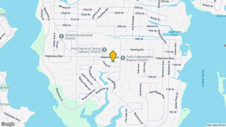 702 Tarpon Ln Map and Location Details