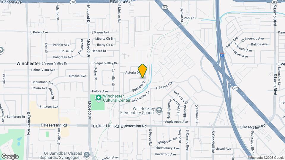 3365 Othello Dr Map and Location Details