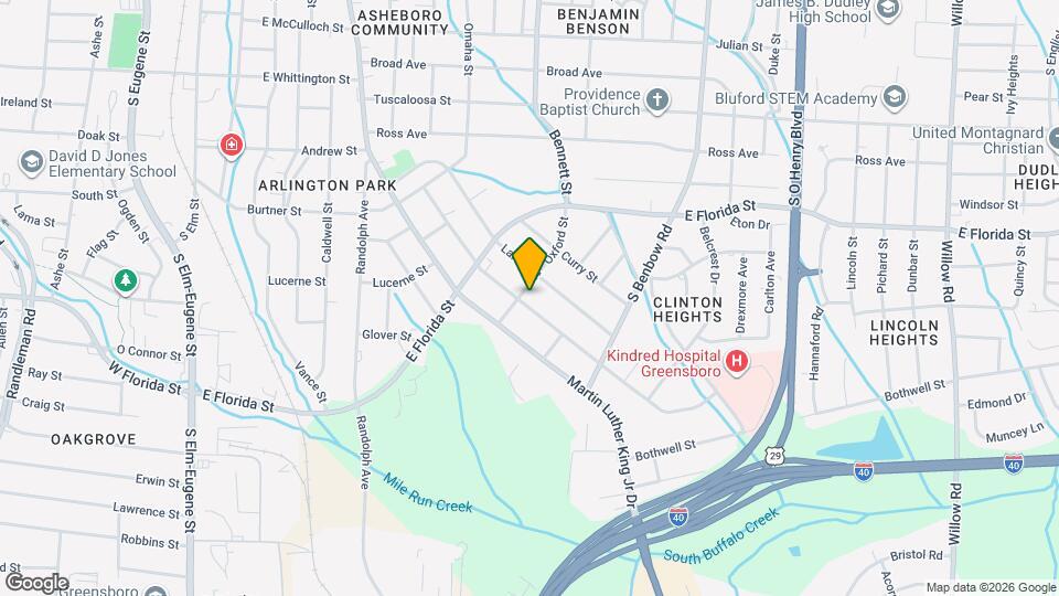 1803 Britton St Map and Location Details