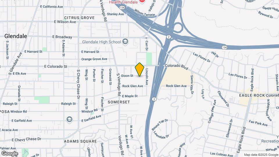 1522 Dixon St Map and Location Details