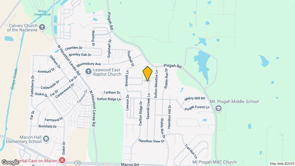1609 Sawmill Creek Ln Map and Location Details