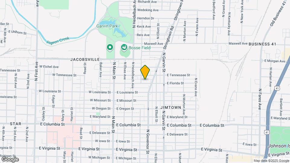 310 E Florida St Map and Location Details