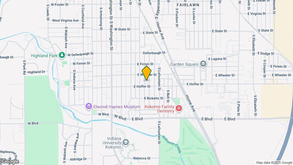 1725 S Market St Map and Location Details