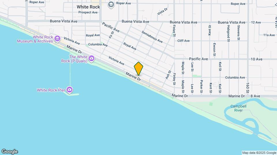 15415 Marine Dr Map and Location Details