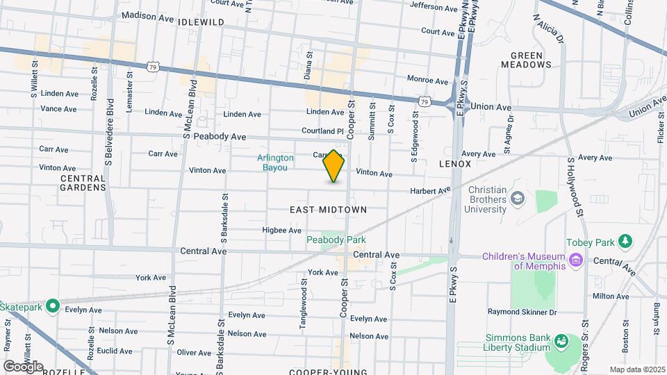 2106 Harbert Ave Map and Location Details