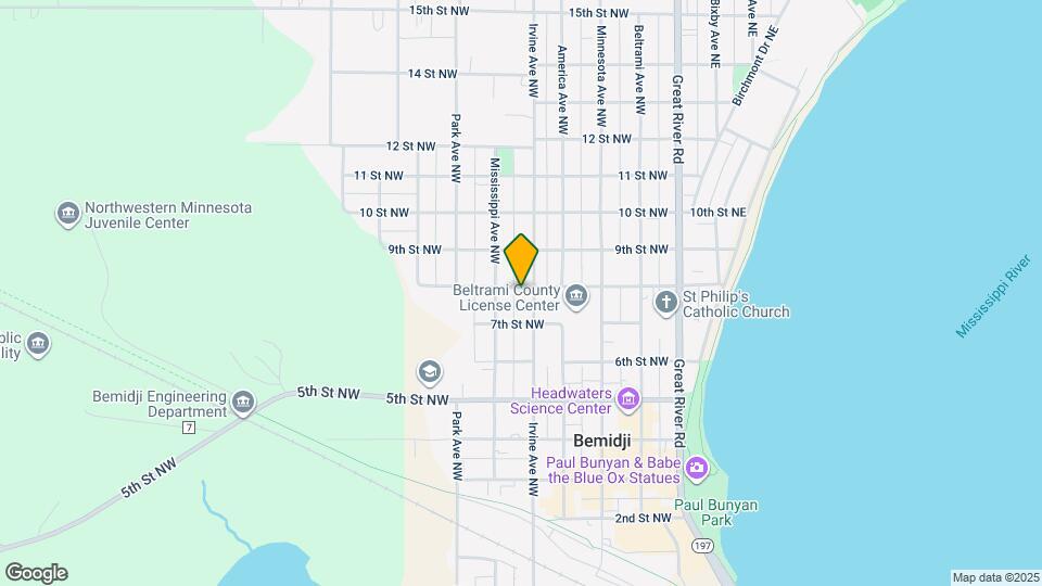 723 Irvine Ave NW Map and Location Details