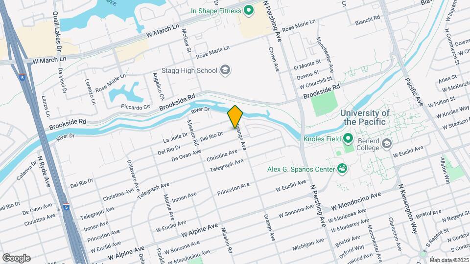 1714 Del Rio Dr Map and Location Details