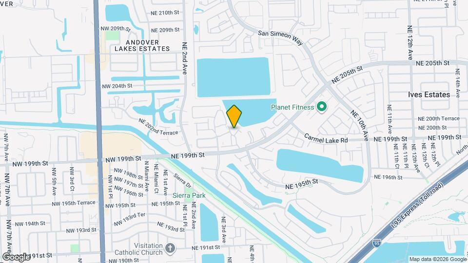 343-308 Ives Dairy Rd Map and Location Details