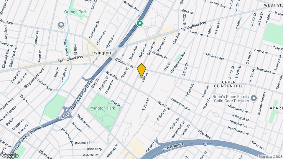 35 Coit St, Unit 2 Map and Location Details
