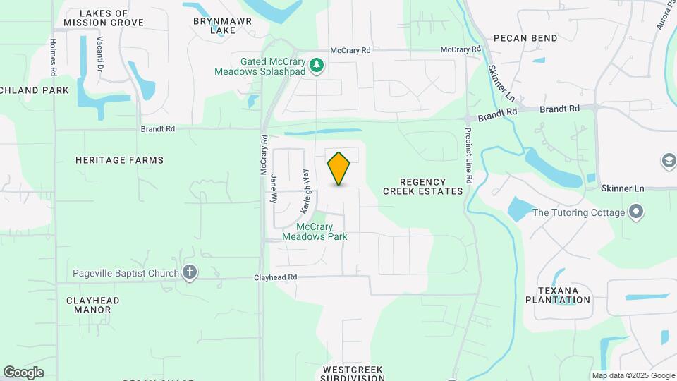 3535 Britton Burrow Way Map and Location Details